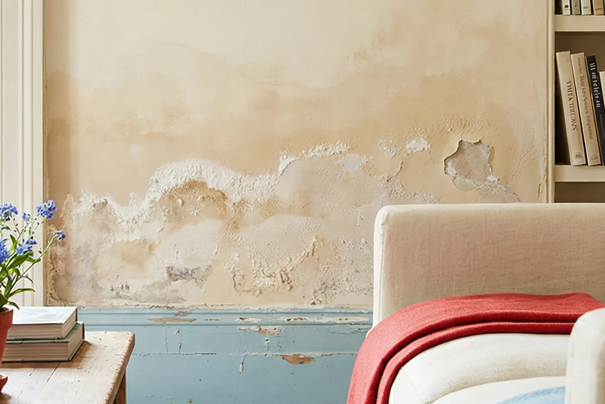 Daños por humedad en zócalo